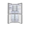 Hisense 4 Door Fridge | Brushed Stainless steel H560FS-WD Refrigerator - Image 3