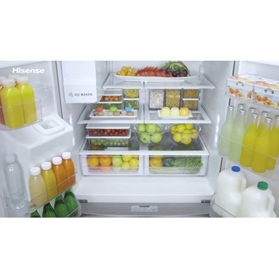 Hisense 525l Frost Free French Door Fridge H701fs Id Makk