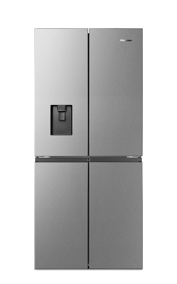 Hisense 4 Door Fridge | Brushed Stainless steel H560FS-WD Refrigerator