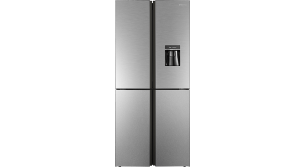 HISENSE Inox Fridge With Water Dispenser H520FI-WD