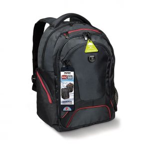 Port Designs COURCHEVEL 14/15.6' Backpack Case - Black and Red