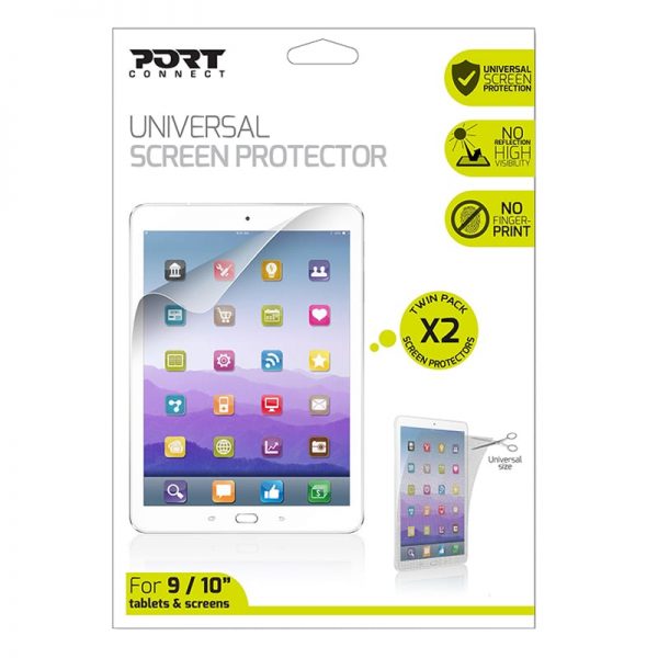 Port Connect Universal Screen Protector 9/10 for Tablets and Screens