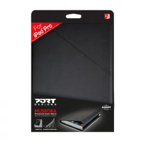 Port Designs MUSKOKA 12.9' Tablet Case for iPad Pro - Black