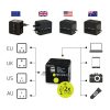 Port Connect Dual USB Port Universal Travel Adapter - Image 4