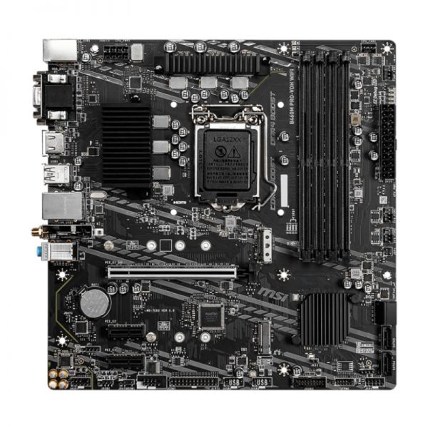 MSI B460M PRO-VDH WIFI Intel LGA1200 MATX Gaming Motherboard