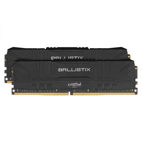 Ballistix 32GB Kit (2x16GB) DDR4 2666MHz Desktop Gaming Memory - Black