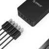 Orico 5 Port 40W Charge Desktop Charger - Black - Image 3