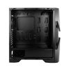 Antec DA601 RGB LED Tempered Glass Side (GPU 400mm)ATX|E-ATX|Micro ATX Gaming Chassis - Black - Image 3