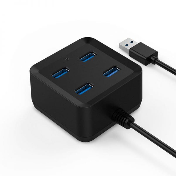 Orico 4 Port USB3.0 Ultra-Mini Hub - Black