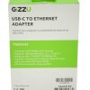 GIZZU USB-C to Ethernet 10/100m Adapter Black - Image 3