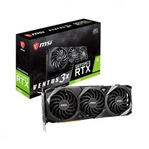 MSI Nvidia GeForce RTX 3080 VENTUS 3X OC 10GB GDDR6X 320-BIT Graphics Card