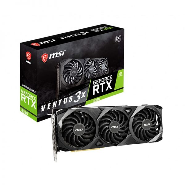 MSI Nvidia GeForce RTX 3090 VENTUS 3X OC 24GB GDDR6X 384-BIT Graphics Card