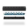 Orico 7 Port USB3.0 Aluminium Hub - Black - Image 3