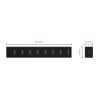 Orico 7 Port USB3.0 Aluminium Hub - Black - Image 4