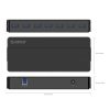 Orico 7 Port Additional Power USB3.0 Hub - Black - Image 3