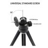 Ausdom LT1 Lightweight Mini Tripod|Adjustable Legs|360 Degree Rotation|90 Degree Tilt - Black - Image 4