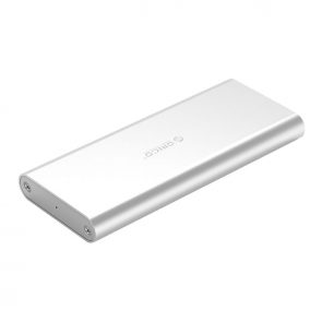 Orico M.2 USB3.0 B-Key SSD Enclosure (2TB Max) - Silver