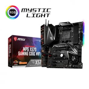 MSI MPG X570 Gaming Edge Wi-Fi AMD AM4 ATX Gaming Motherboar
