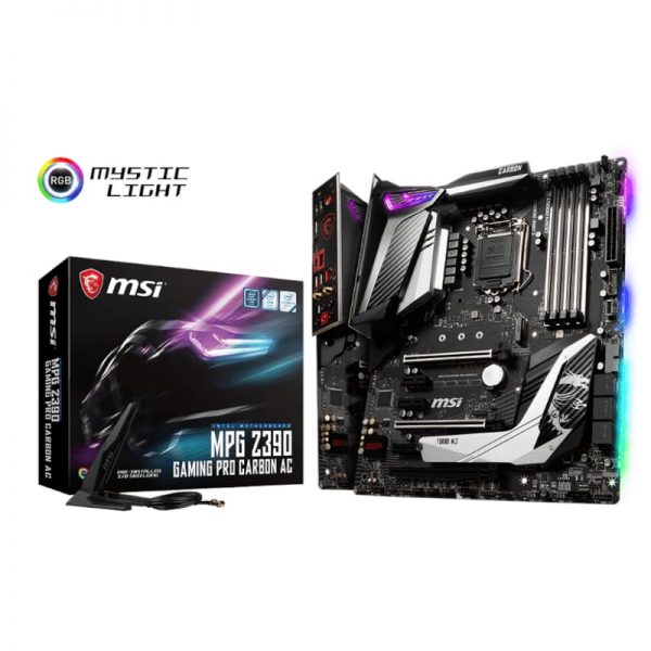 MSI MPG Z390 Gaming Pro Carbon AC Intel LGA1151 ATX Gaming Motherboard