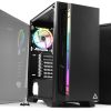 Antec NX400 ARGB LED Tempered Glass Side (GPU 330mm) ATX|Micro ATX|ITX Gaming Chassis - Black - Image 15