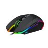 T-Dagger Lance Corporal 3200DPI 5 Button|180cm Cable|Ambi-Design|RGB Backlit Gaming Mouse - Black - Image 2