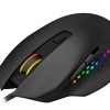 T-Dagger Warrant-Officer 4800DPI 6 Button|180cm Cable|Ergo-Design|RGB Backlit Gaming Mouse - Black/Red - Image 2