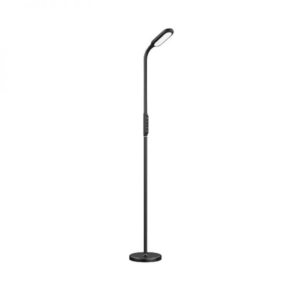 Taotronics LED 1815 Lumen Gooseneck Floor Lamp 12W - Black