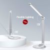 Taotronics LED 420 Lumen Desk Lamp with USB 5 V/2A Charging Port - Silver - Image 4