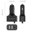 Orico 5 Port 52W QC3.0x1 Car Charger - Black - Image 3