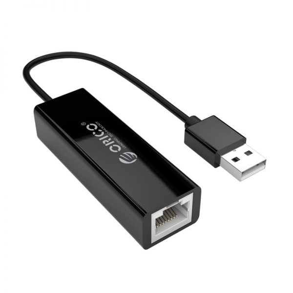 Orico USB2.0 Fast Ethernet Adapter - Black