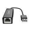 Orico USB2.0 Fast Ethernet Adapter - Black - Image 2