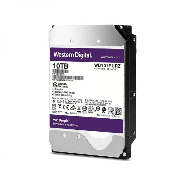 WD Purple 10TB 3.5 SATA 256MB