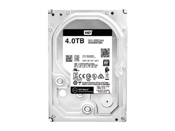 WD Black 4TB 3.5 SATA 256MB