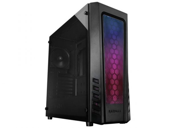 Raidmax Zeta RGB LED (GPU 390mm) ATX|Micro ATX|Mini ITX Chassis Black