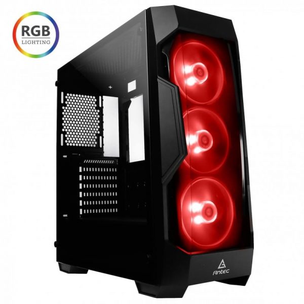 Antec DF 500 RGB Window (GPU 380mm) ATX| Micro ATX|ITX Gaming Chassis - Black