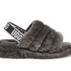 UGG Fluff Yeah Slide Charcoal - Image 2