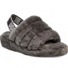 UGG Fluff Yeah Slide Charcoal - Image 3