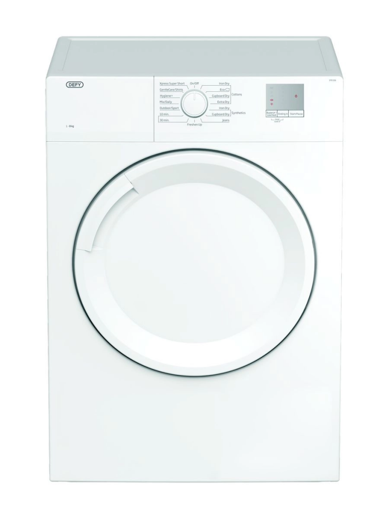 Defy8kgAir Vented Tumble DryerWhite MAKK