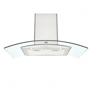 Defy - DCH323 900 Series Premium Cookerhood - C Shaped - Glass