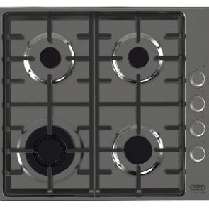 Defy - DHG 602 Slimline Gas Hob - 3B + 1Wok - SS