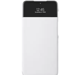 Original Samsung Galaxy A32 Smart S View Wallet Cover - White