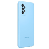 Samsung Original Silicone Cover For Galaxy A72 - Blue - Image 3