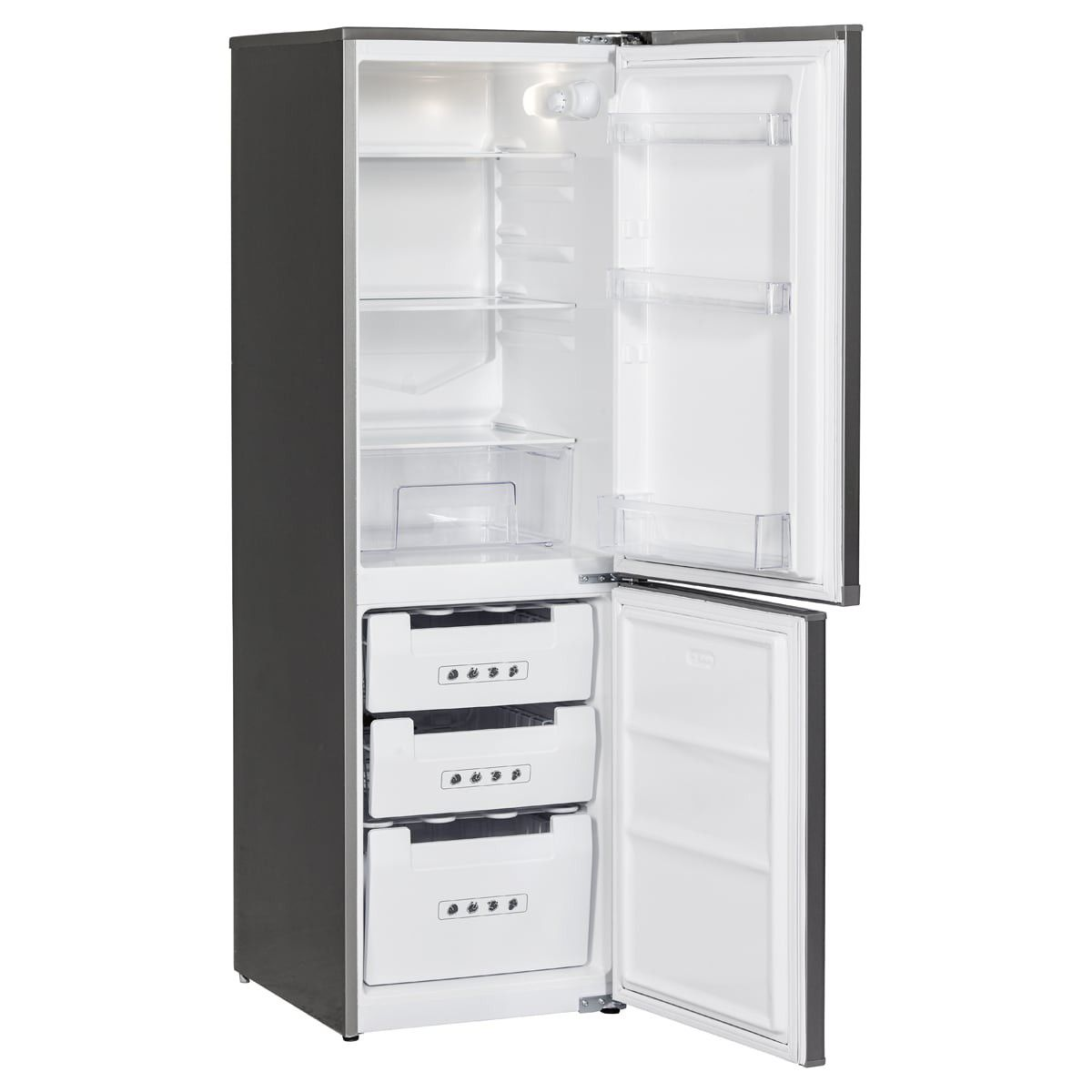 kic 239l combi freezer fridge